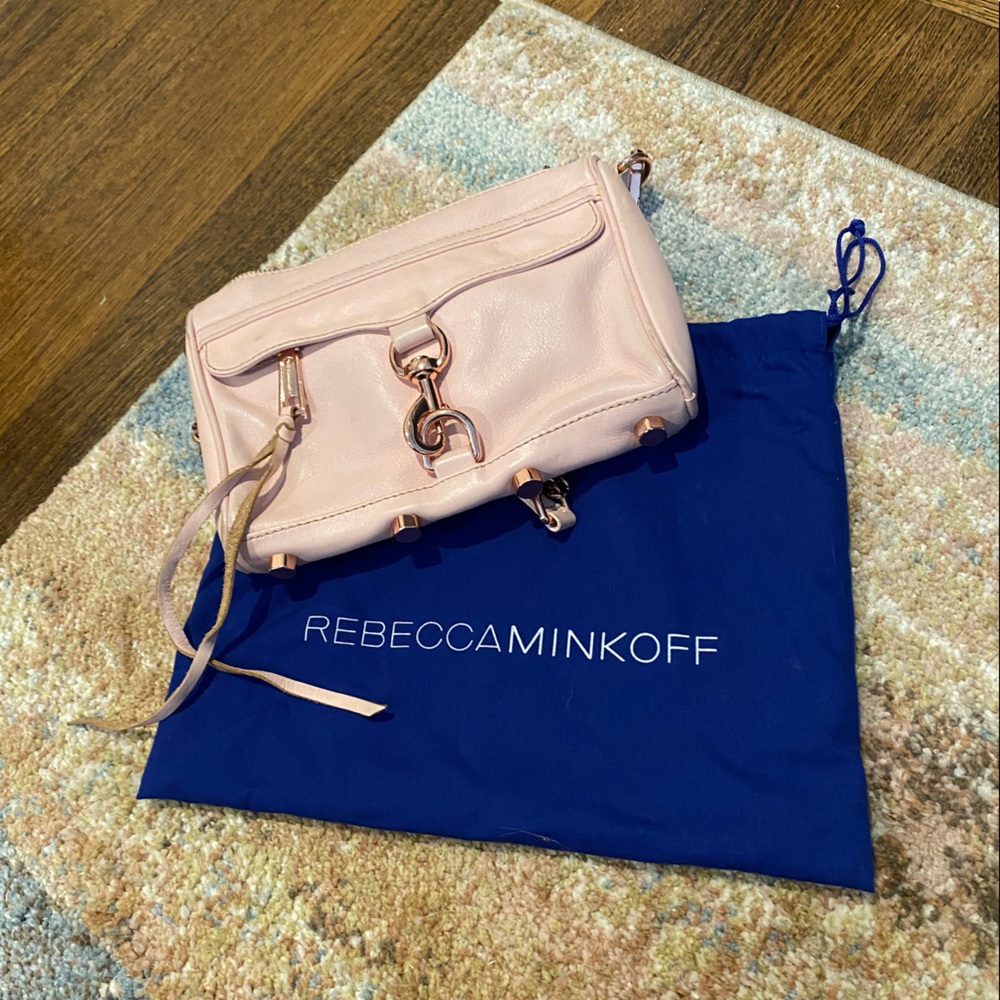 Rebecca Minkoff Mini M.A.C Bag- Light Pink